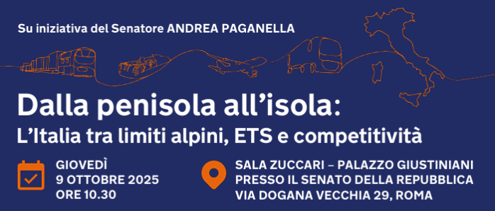 Dalla penisola all'isola: L'Italia tra limiti alpini, ETS e competitività